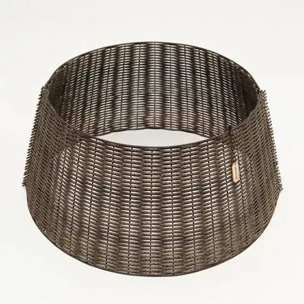 Корзина под елку Люкс Палермо 87 см., разборная, корица, ЕлкиТорг (87-224)