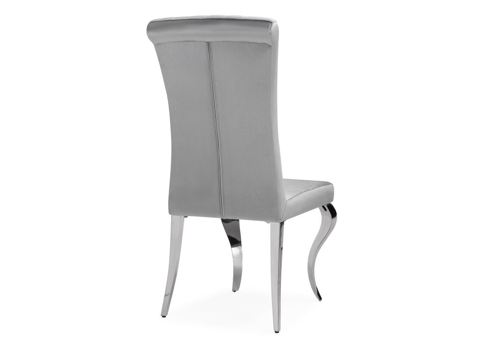 Стул на металлокаркасе Lund dark grey / steel