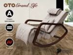 Массажное кресло качалка OTO Grand Life Бежевый