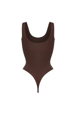 Боди на широких бретелях SKIN Шоколад