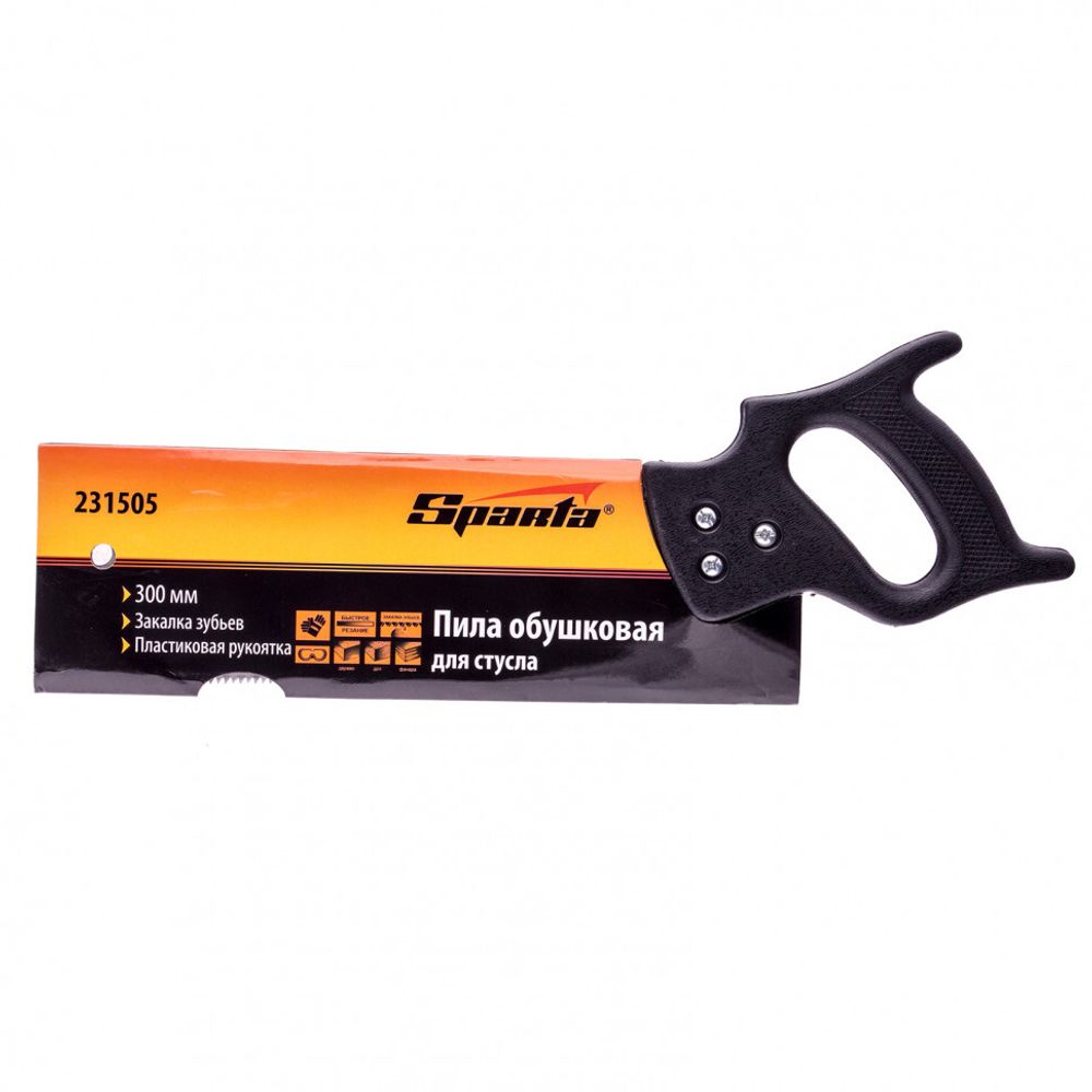 231505 Пила по дереву обушковая для стусла, 300 мм Sparta