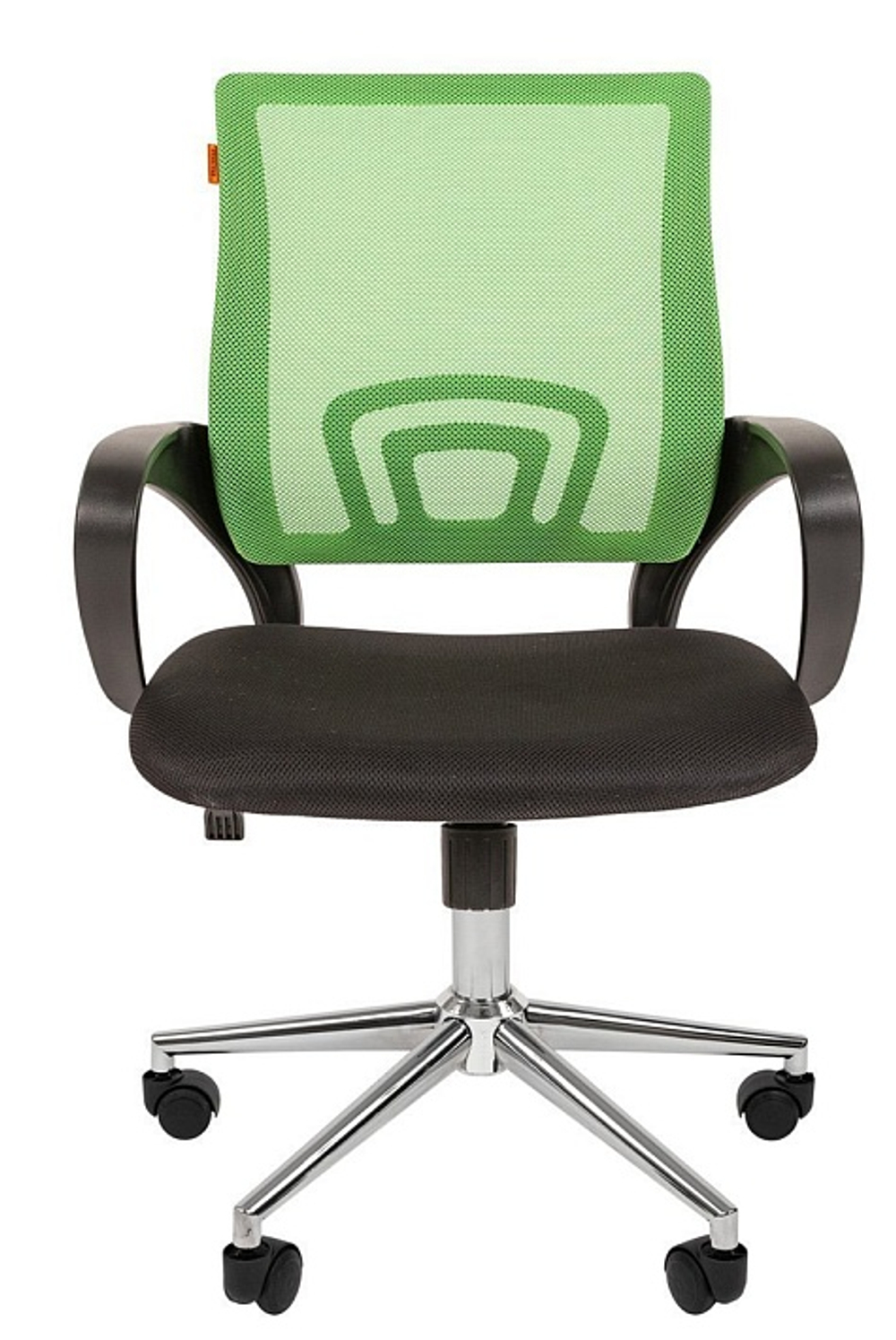 Офисное кресло CHAIRMAN 696 хром, ткань TW/сетчатый акрил