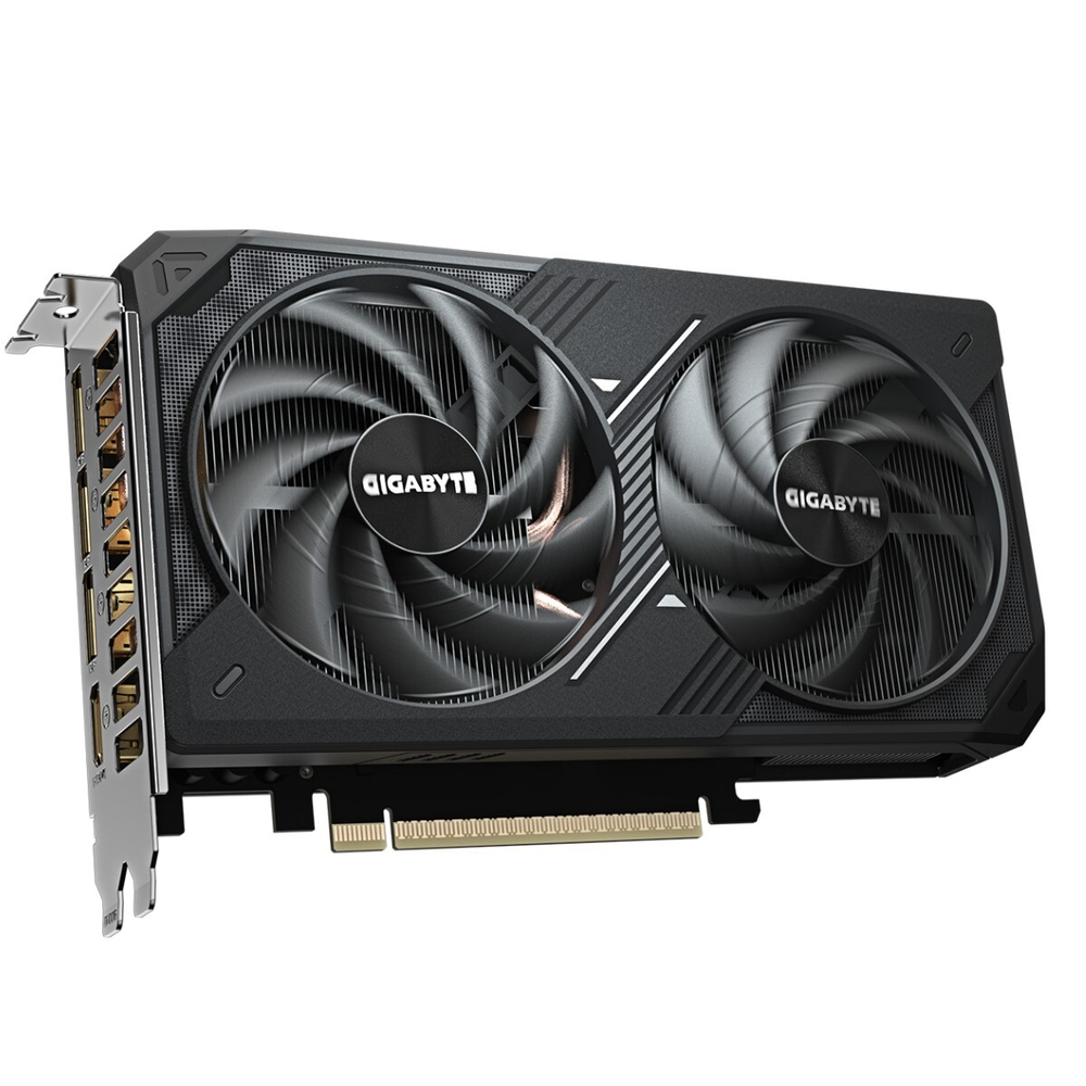 Видеокарта Gigabyte GeForce RTX 5060 Ti WINDFORCE MAX OC 16G GDDR7, 128-bit, 2587 МГц