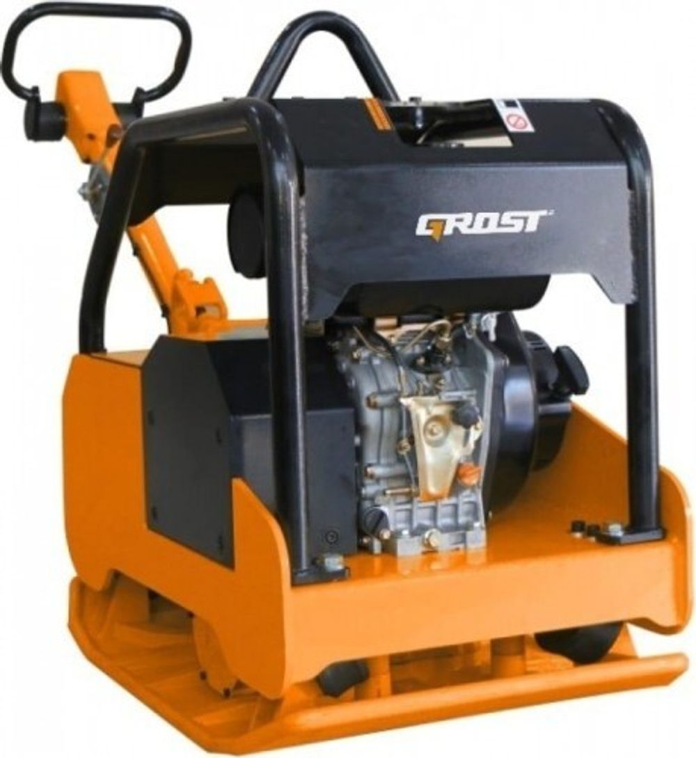 Виброплита GROST VH 500D реверсивная (дизель) 213112