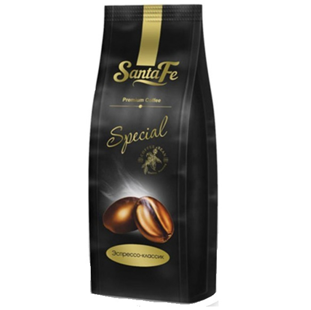Кофе в зернах Santa Fe Эспрессо-классик Арабика 250г