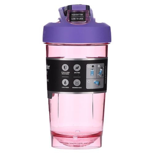 Blender Bottle, Strada, тритан, фиолетовый, 710 мл (24 унции)