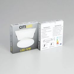 Citilux Галс CLD5512N Встраиваемый светодиодный светильник