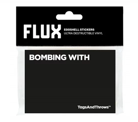 Набор наклеек Flux "Bombing With" Eggshell чёрный - 50шт