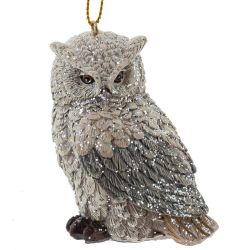 GAEM Украшение новогоднее "Сова", L6 W5 H8 см, 2в.