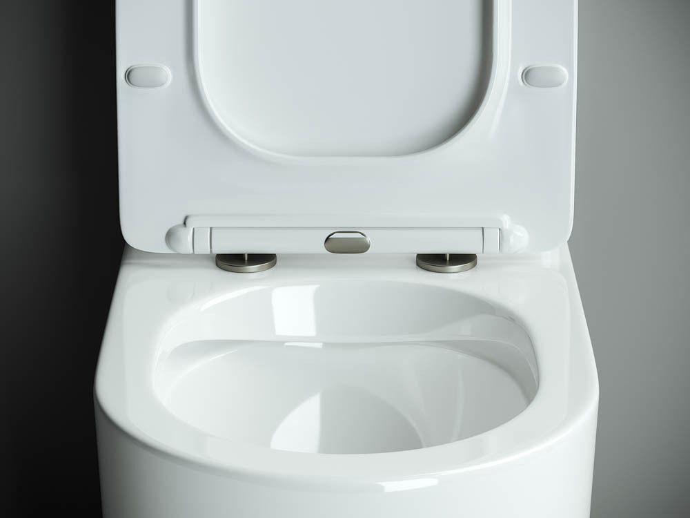 Унитаз-компакт Ceramica Nova Metropol Rimless с крышкой-сиденьем CN4001