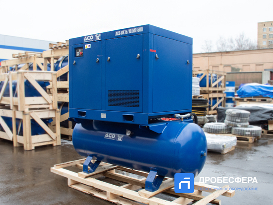 Винтовой компрессор АСО-ВК 15/10М2-500 BAOSI YNT55A