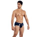 Мужские брифы темно-синие Clever LOWA PIPING BRIEF 031608