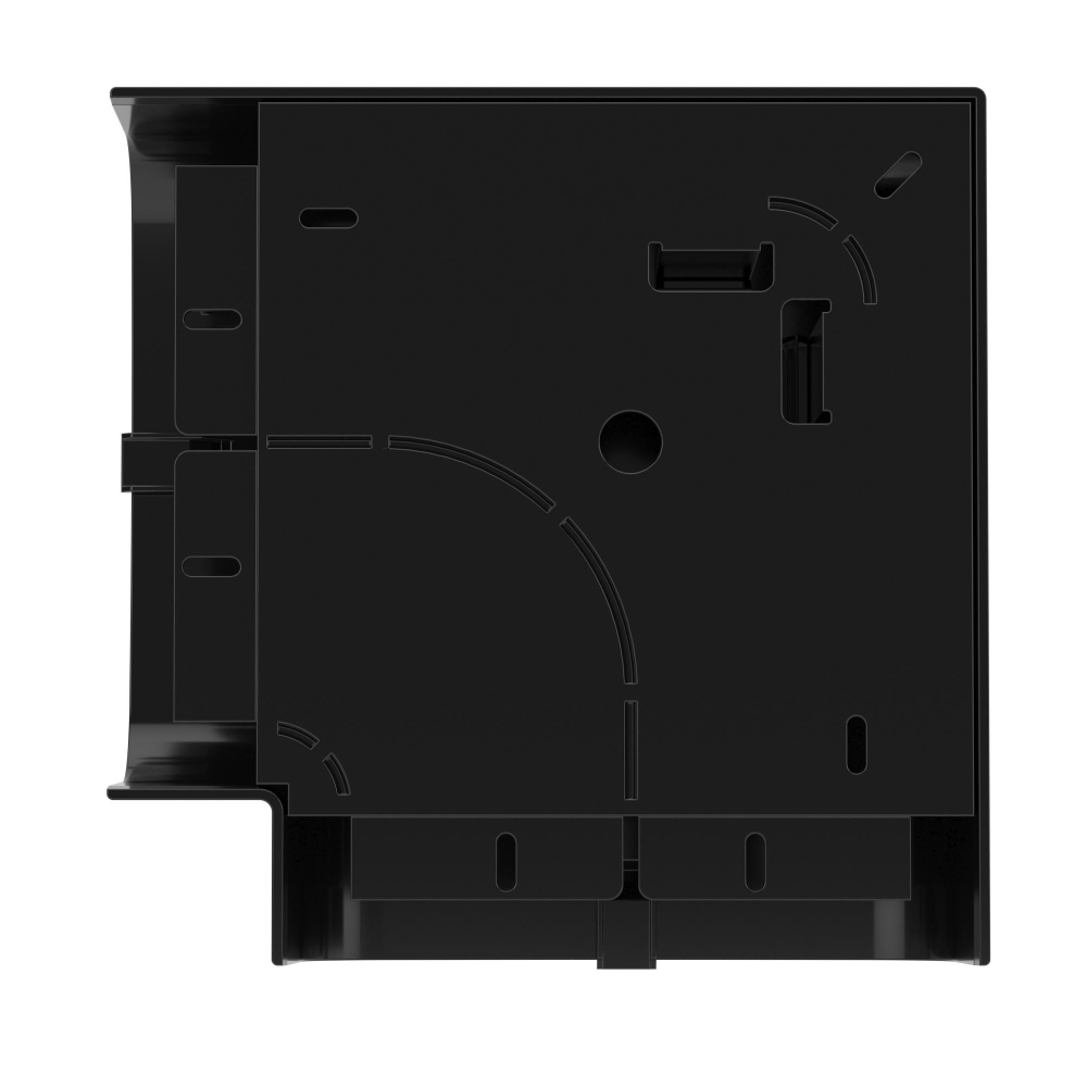 Угол плоский 90х50 мм, черный
