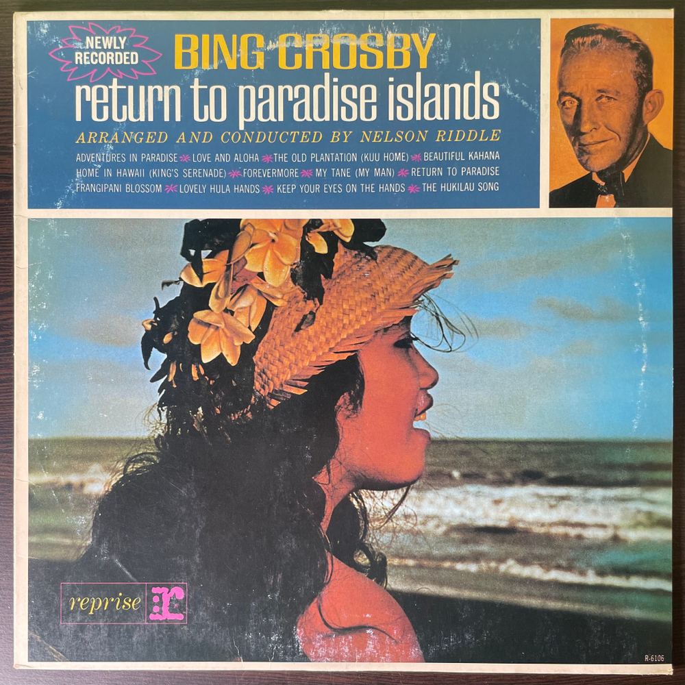 Bing Crosby ‎– Return To Paradise Islands (Япония 1984г.)