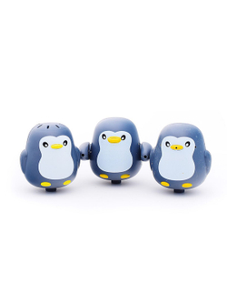 Игрушка для купания пингвины на кораблике (368-8B)