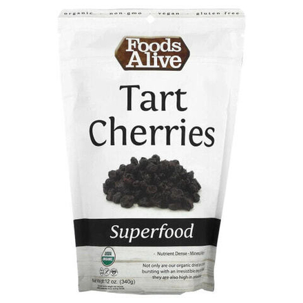 Антиоксиданты Foods Alive, Superfood, вишня, 340 г (12 унций)