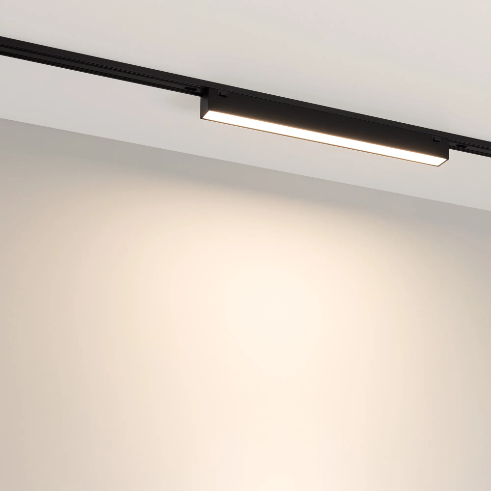 Светильник MAG-VIBE-FLAT-L293-12W Warm3000 (BK, 100 deg, 48V) (Arlight, IP20 Металл, 5 лет) 044432