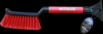 Щетка со скребком AL-116-(кор.24шт.) чер.-красн.