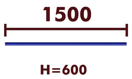 Секция ограждения площадки 25044 для выполнения нормативов (сборка на хомутах)