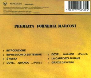 Premiata Forneria Marconi / Storia Di Un Minuto (CD)