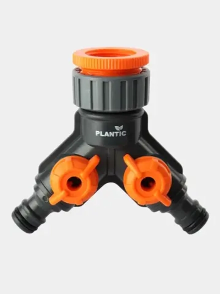 Штуцер для крана на два канала Plantic Light 39383-01