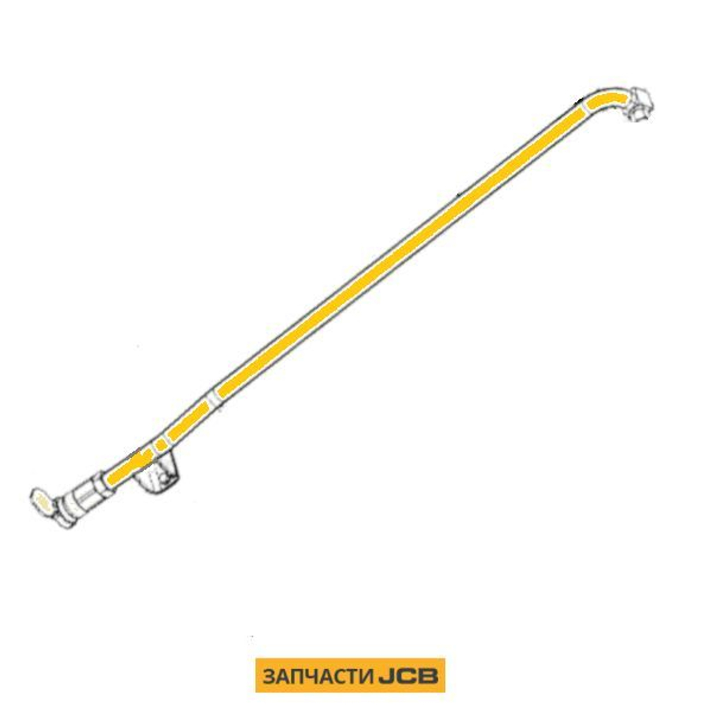 Трубка гидравлическая JCB 128/C0132