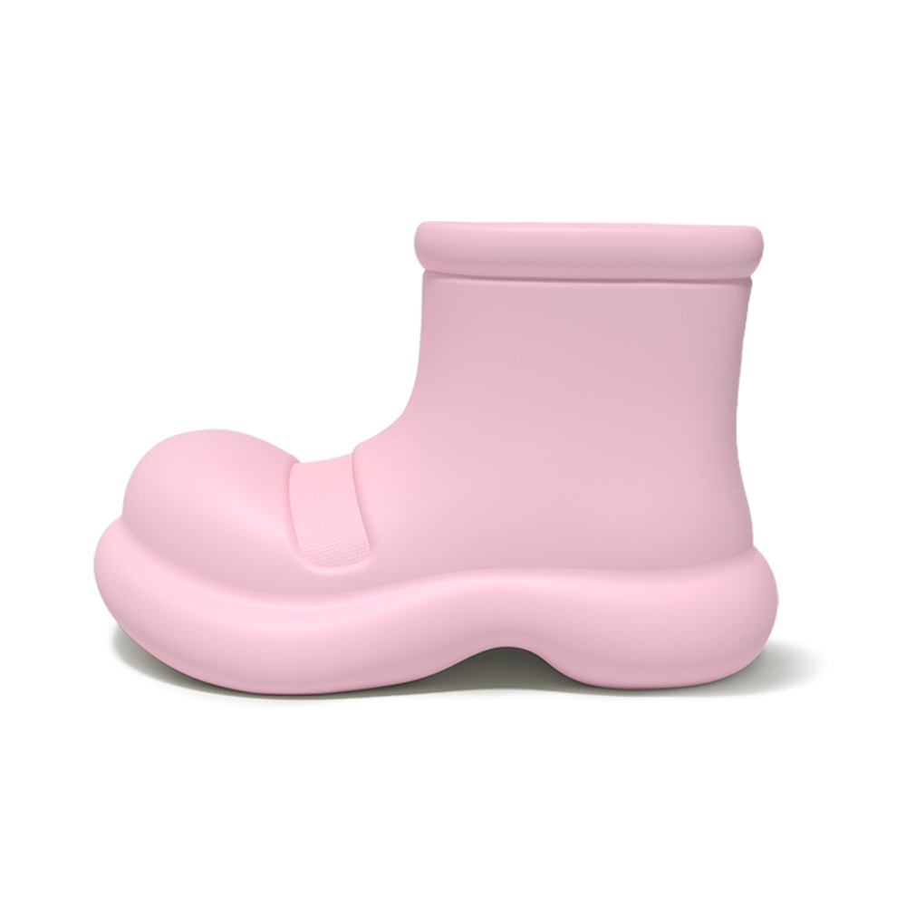 CHEDOIR Waterproof Abrasion Resistant Height Increasing Ankle Rain Boots Women"s