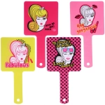 Зеркало косметическое «ИМАНИ - ФОРТУНА», микс 4 дизайна, 23,4*12см (PVC подвес)