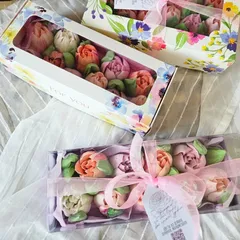 Подарок Зефир «Сладкие тюльпаны»/26см*10см Подарок Зефир «Сладкие тюльпаны»/26см*10см