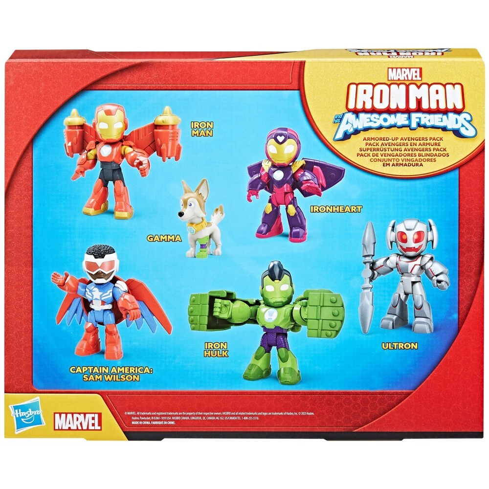 Hasbro Железный человек и суперкоманда - набор фигурок AVENGERS 6-PAK G1255