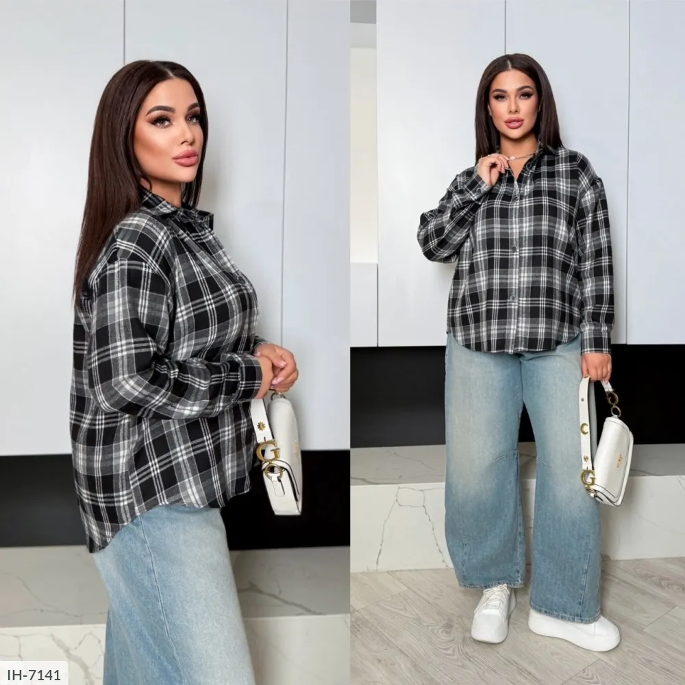 Рубашка IH-7125 Фабрика Моды