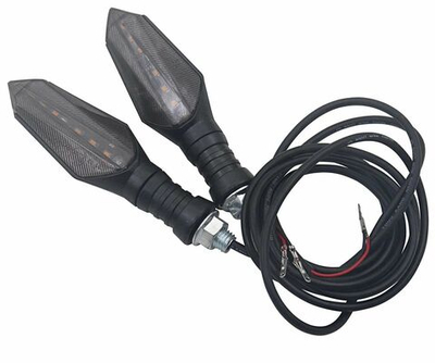 Поворотники 12-72V со встроенным реле бегущие светодиоды для электровелосипедов