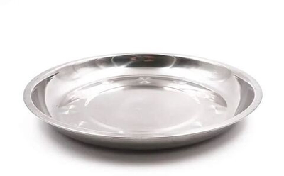 Тарелка "Следопыт" нержавеющая сталь, d 19 см.