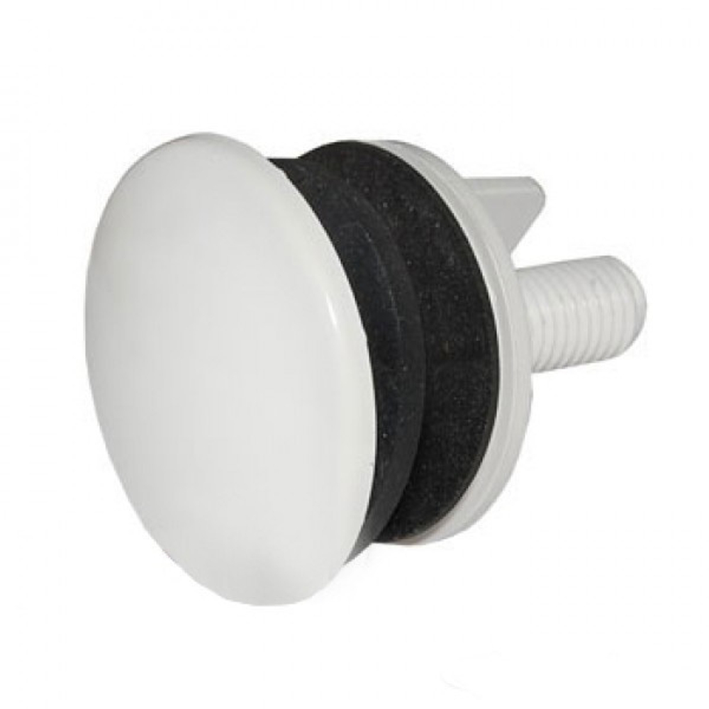 Заглушка для умывальника d50мм БЕЛАЯ