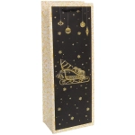 Пакет под бутылку «Новогоднее чудо» 12*35*9 см