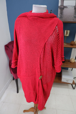 Кардиган Vlas красный 60 размер, новый