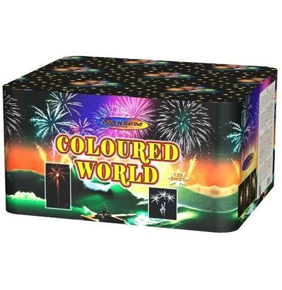 Батарея салютов COLOURED WORLD (120/1,2) GWM6121