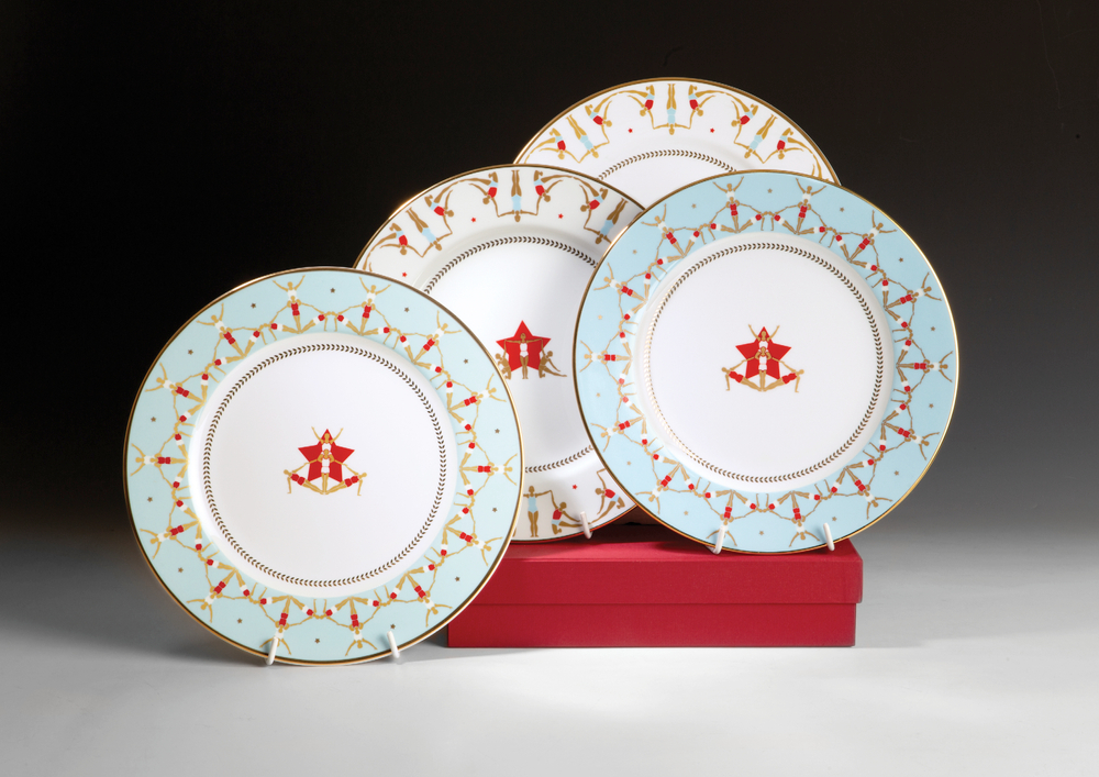 Набор тарелок «О вкусной и здоровой пище»