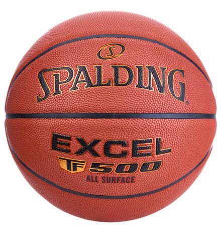 Мяч баск. SPALDING TF-500 Excel In/Out р.6, 76798z, композит, коричневый