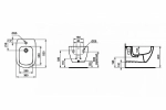 Биде подвесное Ideal Standard Tesi T355201