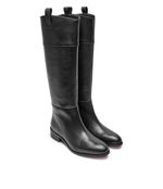 Кожаные офицерские сапоги BILLIE Alohas - черный(S100445)