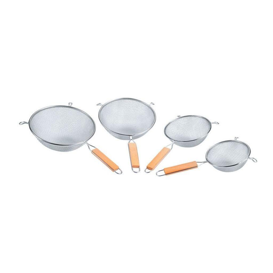 Сито 26,5 см нерж. с деревянной ручкой l 48 см P.L. Proff Cuisine