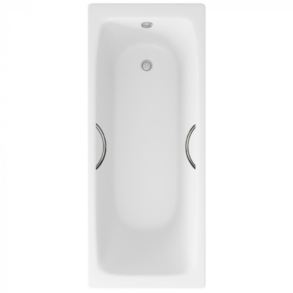 Ванна чугунная Delice Biove 170х75 с ручками DLR220509R