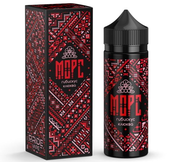 Жидкость Морс (120 мл, 0 мг) Гибискус - Клюква