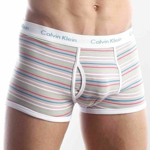 Мужские трусы хипсы Calvin Klein 365 Print Lines II Grey