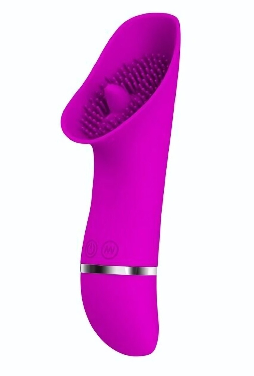 Лиловый вибромассажер для стимуляции клитора Rudolf (Цвет: лиловый)