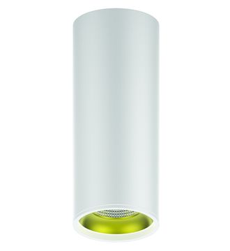 Накладной светильник LED Gauss 12W белый/золото 3000K HD012