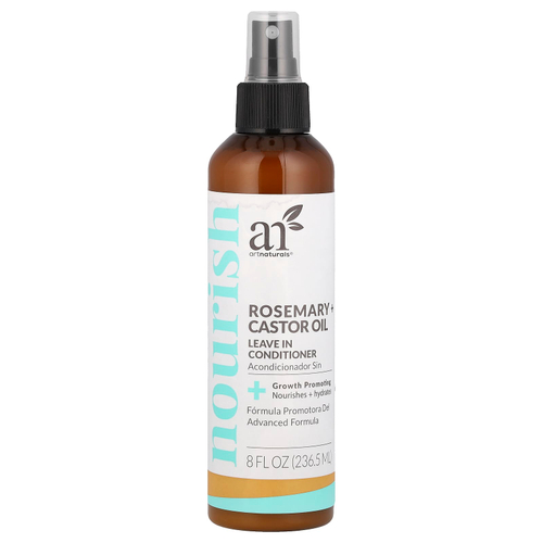 artnaturals, Несмываемый кондиционер, розмарин и касторовое масло, 236,5 мл (8 жидк. унц.)
