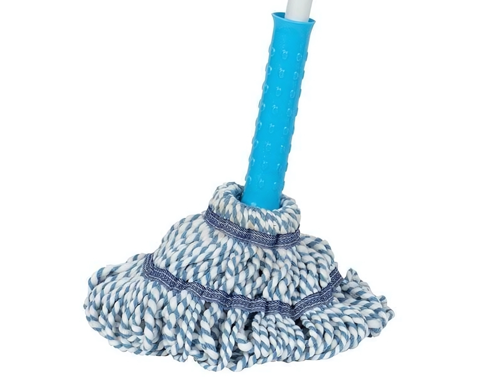 Швабра для пола Твист с насадкой из микрофибры MopM6