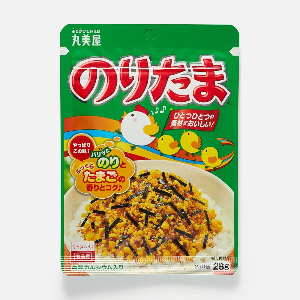 Приправа Marumiya Furikake для варёного риса, с нори и яйцом, 28 г